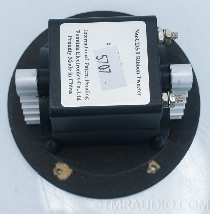 Fountek NeoCd3.0 3" Ribbon Tweeter - Round Flange - Black