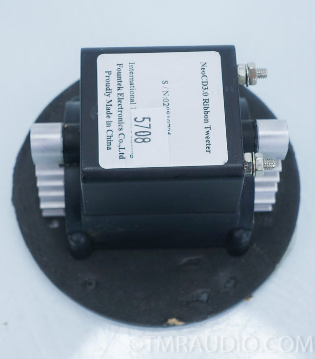 Fountek NeoCd3.0 3" Ribbon Tweeter - Round Flange - Black