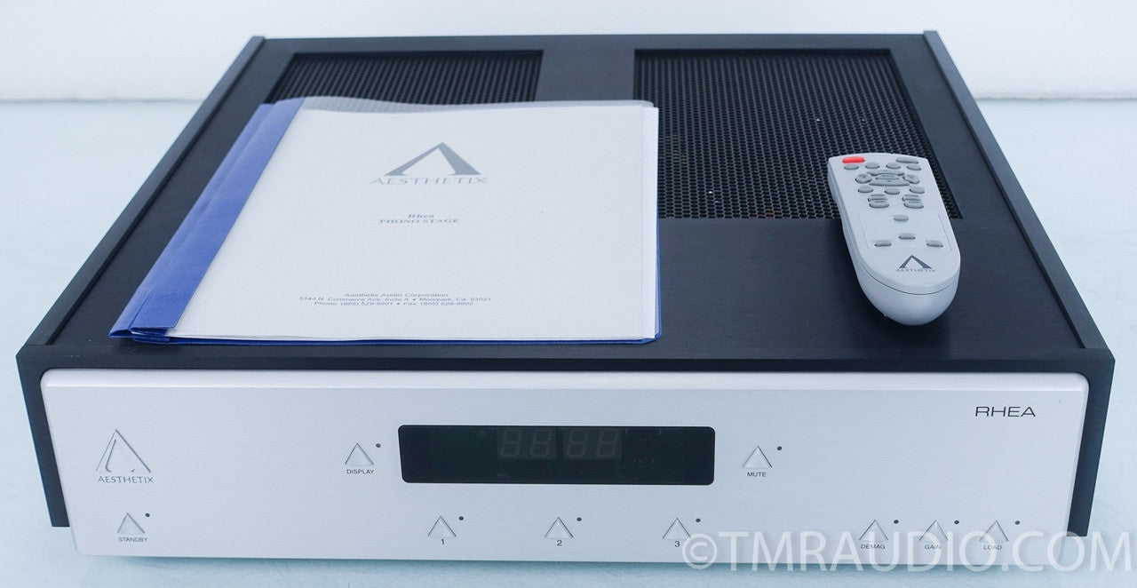 Aesthetix Rhea Phono Stage / Tube Preamplifier in Factory Box