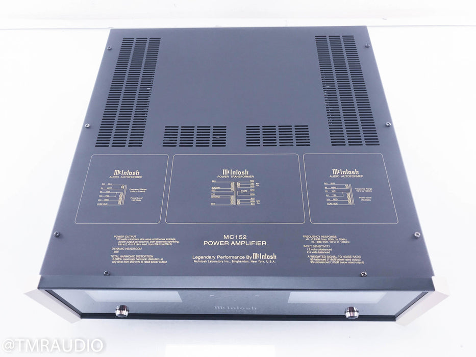 McIntosh MC152 Stereo Power Amplifier