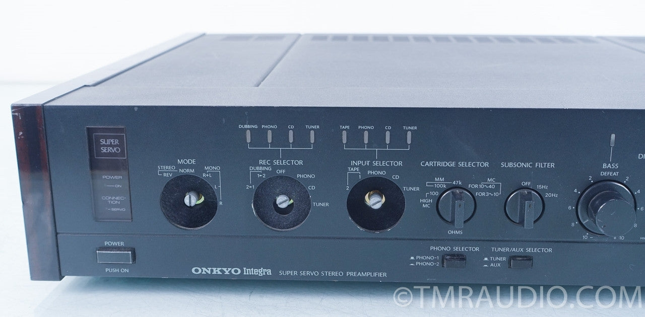 Onkyo Integra P-306RS Super Servo Stereo Preamplifier AS-IS