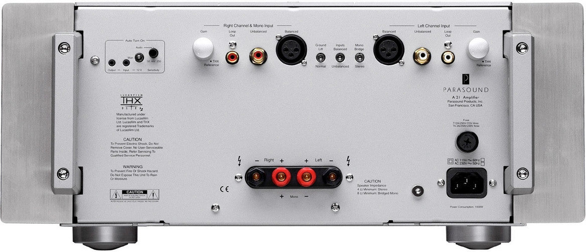 Parasound A21 Stereo Power Amplifier