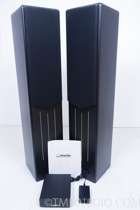 Merlin VSM-M Floorstanding Speakers with BAM Bass Augmentation Module