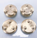 Mapleshade Hemispherical Small Heavyhat Brass Weights