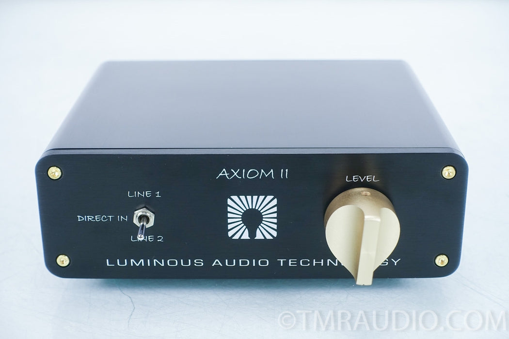 Luminous Audio Axiom 2 Stereo Preamplifier in Box