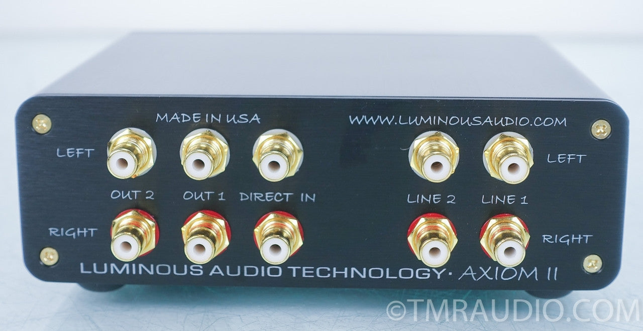 Luminous Audio Axiom 2 Stereo Preamplifier in Box