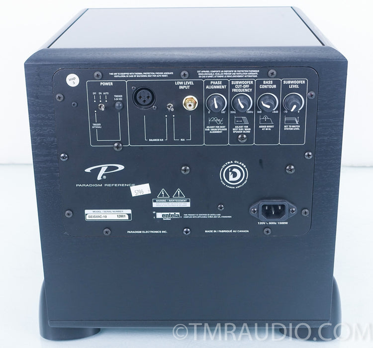 Paradigm Seismic 10 Powered Subwoofer