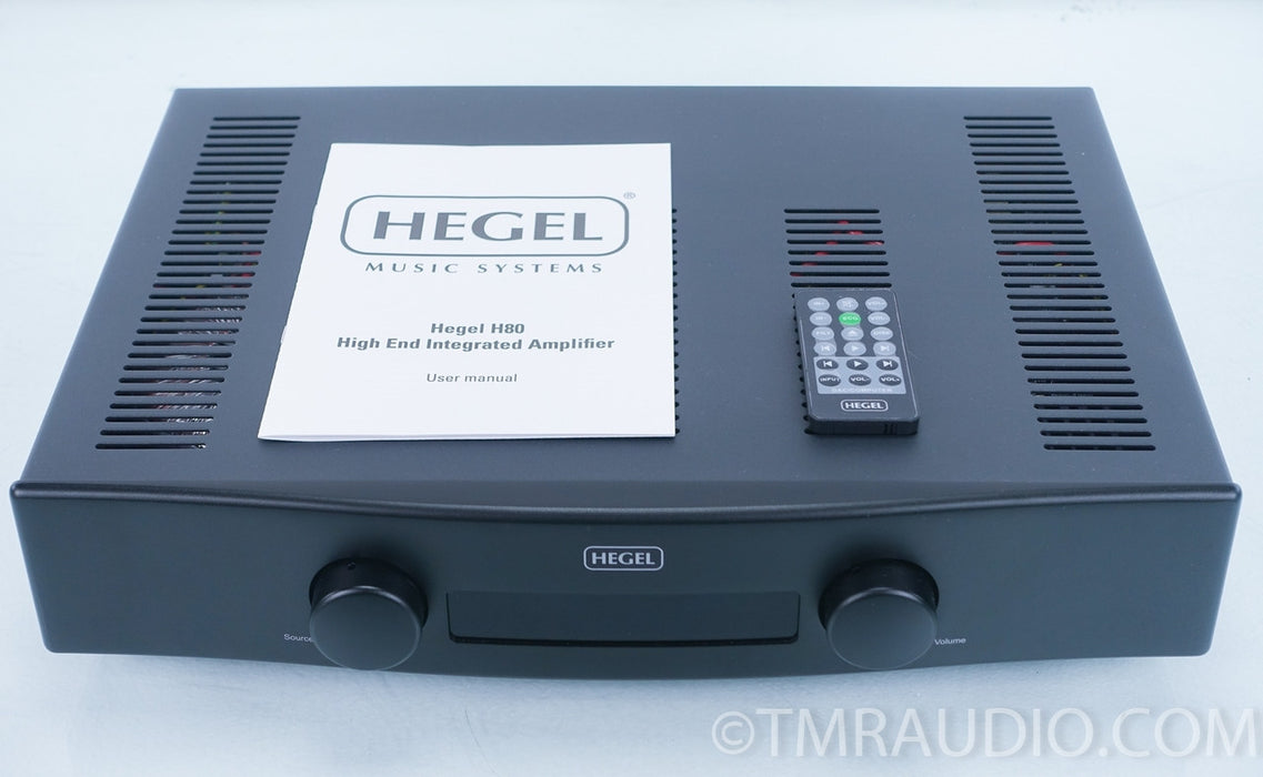 Hegel H80 Integrated Amplifier / DAC in Factory Box