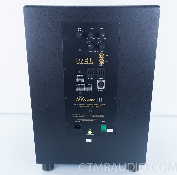REL Storm III Powered Subwoofer