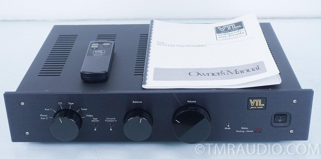 VTL TL 2.5 Stereo Tube Preamplifier in Factory Box