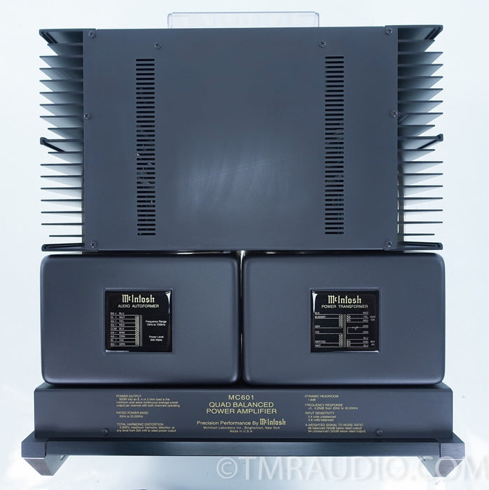 McIntosh MC601 Monoblock Amplifiers in Factory Boxes