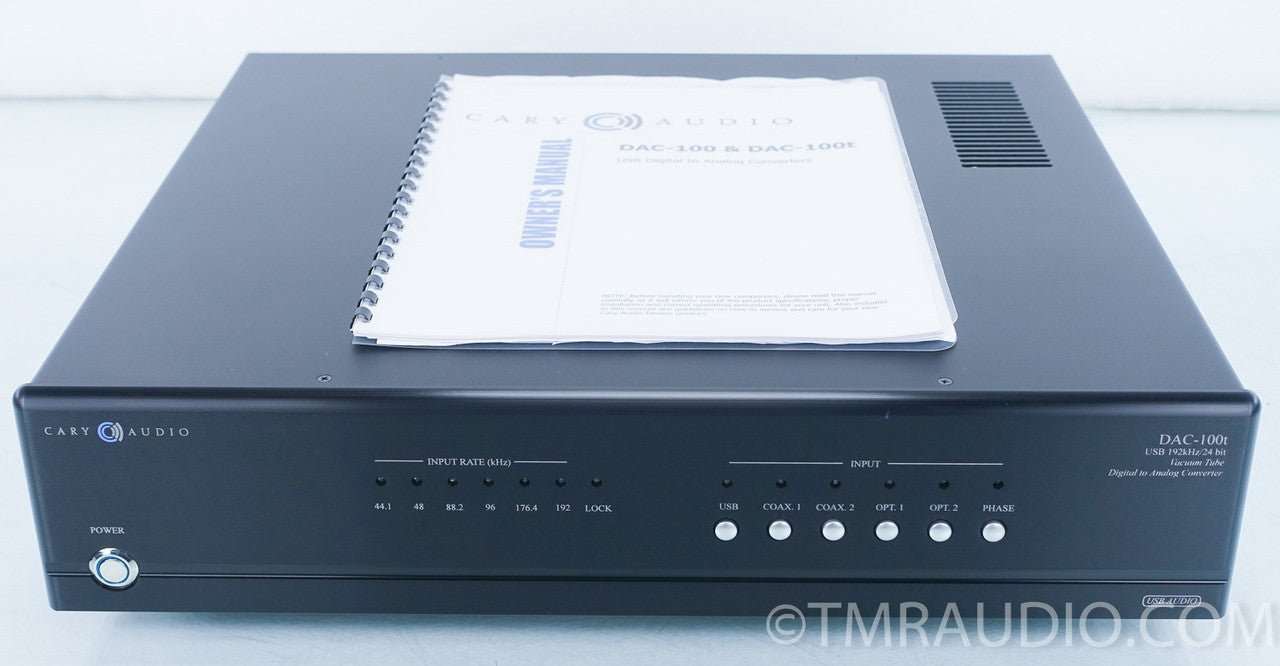 Cary Audio DAC-100t Tube D/A Converter in Factory Box