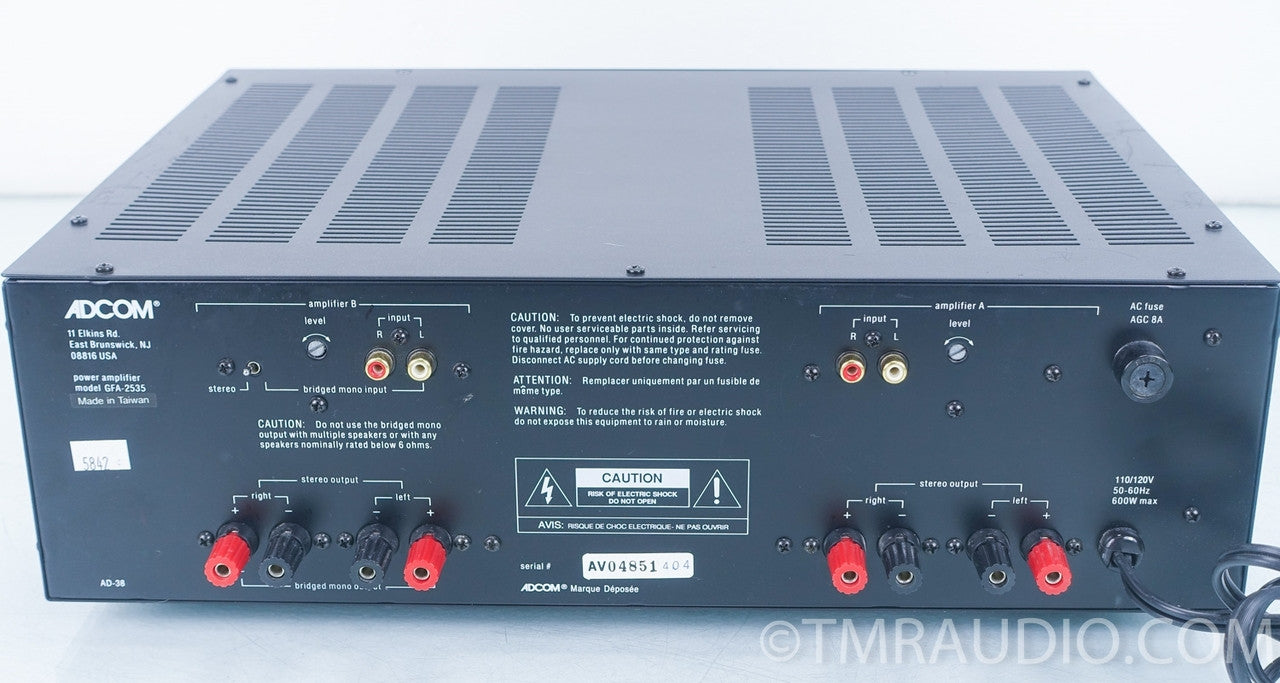 Adcom GFA-2535 4 Channel Power Amplifier