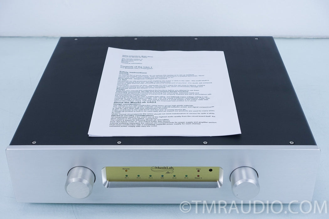 Musiklab (GAMUT) D3 Preamplifier w/ MM Phono