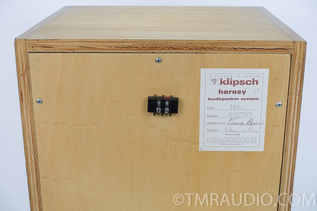 Klipsch Heresy Vintage Speakers