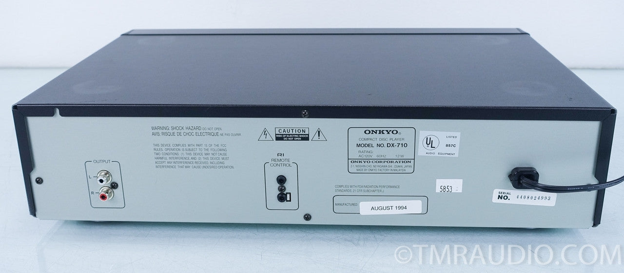 Onkyo DX-710 Single Disc CD Player