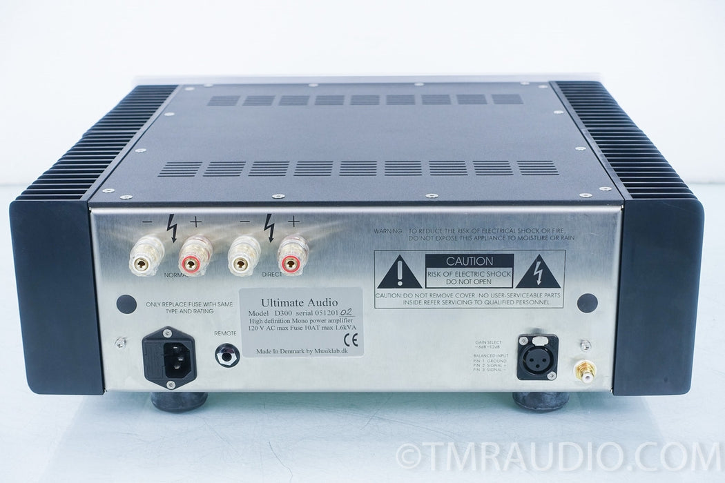 MusikLab Ultimate Audio M300 Monoblocks - Supercharged Gamut M250 MKIII