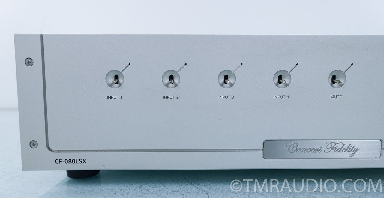 Concert Fidelity CF-080 LSX2 Hybrid Line Stage Preamplifier