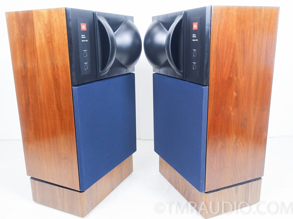JBL 4430 Studio Monitor Speakers with Custom Stands
