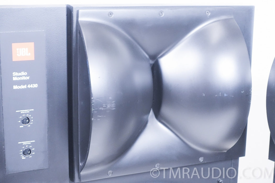 JBL 4430 Studio Monitor Speakers with Custom Stands