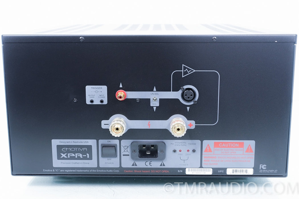 Emotiva XPR-1 Monoblock Amplifier