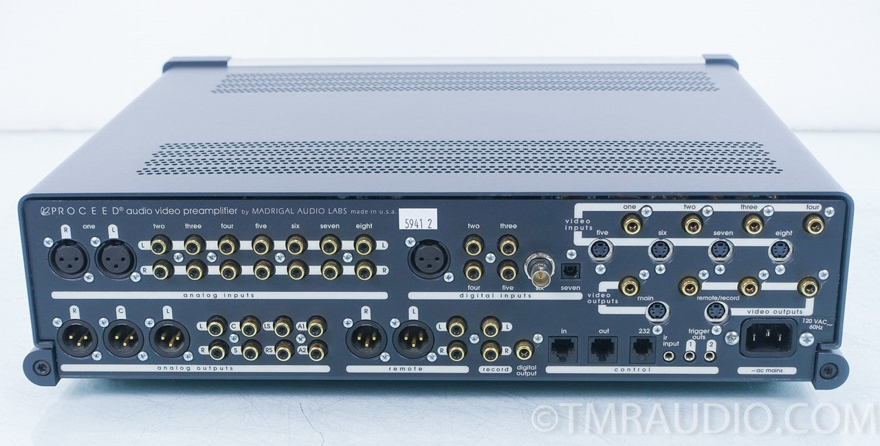 Proceed (Madrigal / Levinson) AVP Audio Video Preamplifier / Processor AVP-S