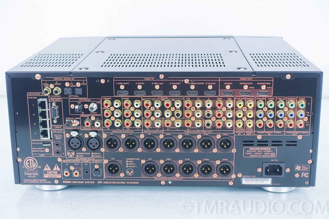 Marantz AV8801 11.2 Channel Preamp Processor Amplifier in Factory Box