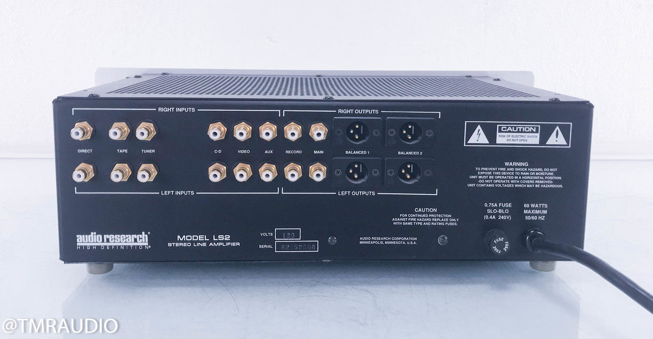 Audio Research LS2 Stereo Tube Preamplifier (AS-IS)