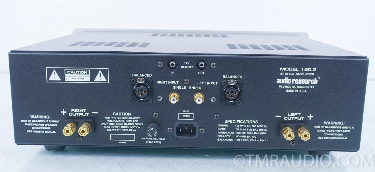 Audio Research 150.2 Power Amplifier in Factory Box