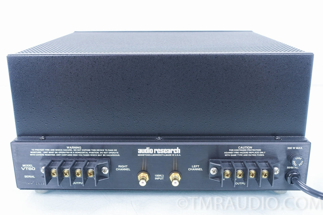 Audio Research VT 60 Tube Amplifier in Factory Box