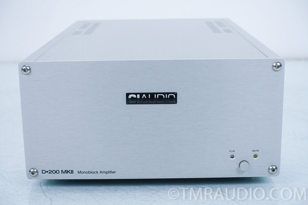 Channel Islands Audio D-200 Mk II Mono Power Amplifiers in Factory Boxes