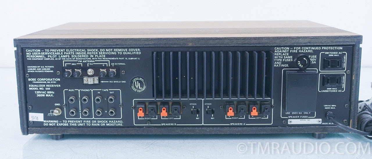 Bose 550 Vintage Stereo Receiver