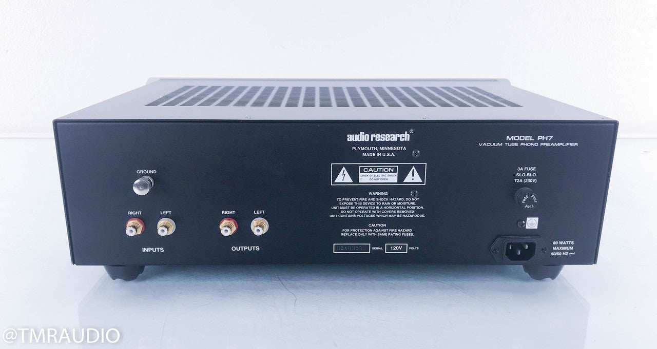 Audio Research PH7 Phono Preamplifier w/ Power Supply Upgrade