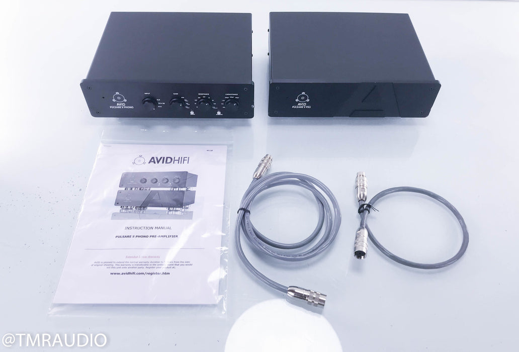Avid Pulsare II PSU Phono Stage / Preamplifier