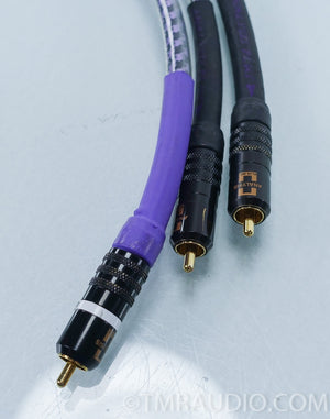 Analysis Plus Solo Crystal Oval .5m Interconnects for Bi-amping