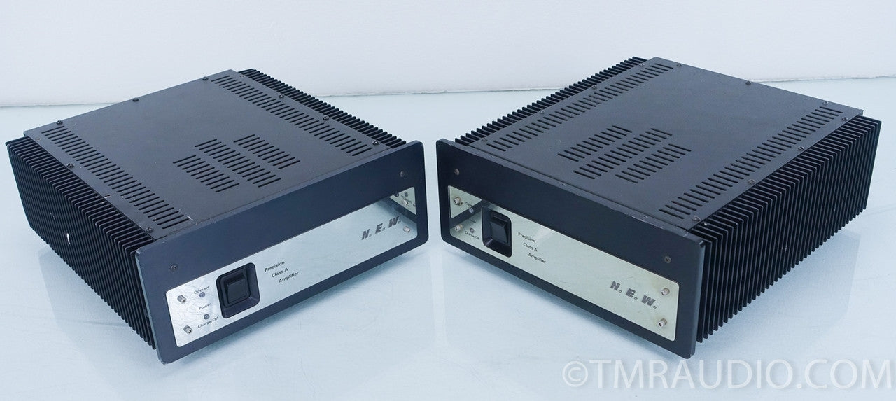 N.E.W. DCA 33 33 WPC DC Powered Pure Class A Monoblock Amplifiers