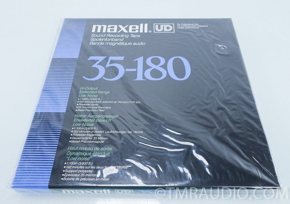 Maxell UD 35-180 Blank Tape / Metal Reel NEW / Sealed