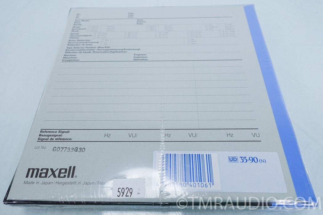 Maxell UD 35-90 Blank Tape