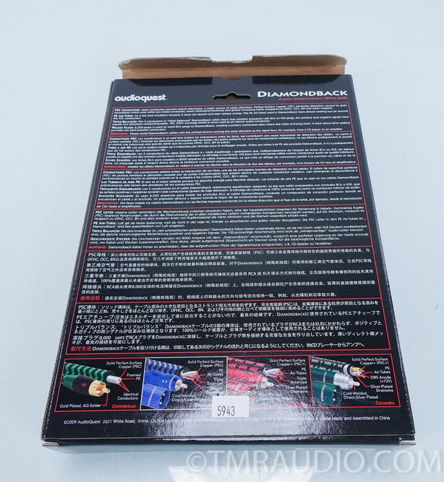 Audioquest Diamondback XLR Cables