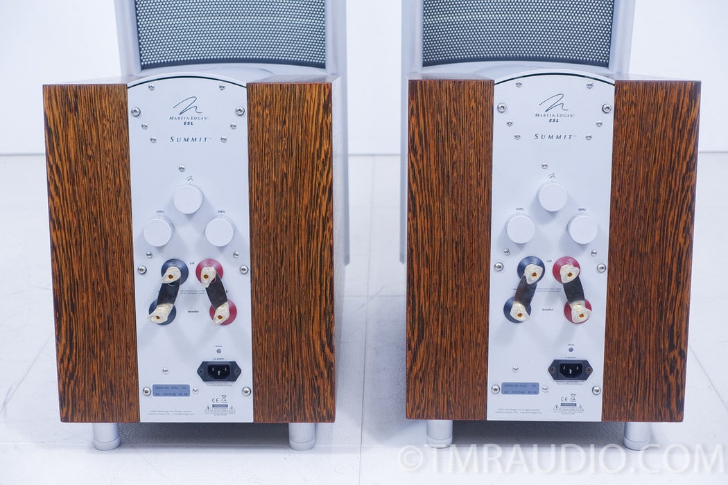 Martin Logan Summit Speakers in Factory Boxes