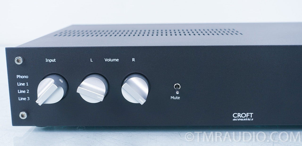 Croft Micro 25 Tube Preamplifier (w/phono stage) in Factory Box