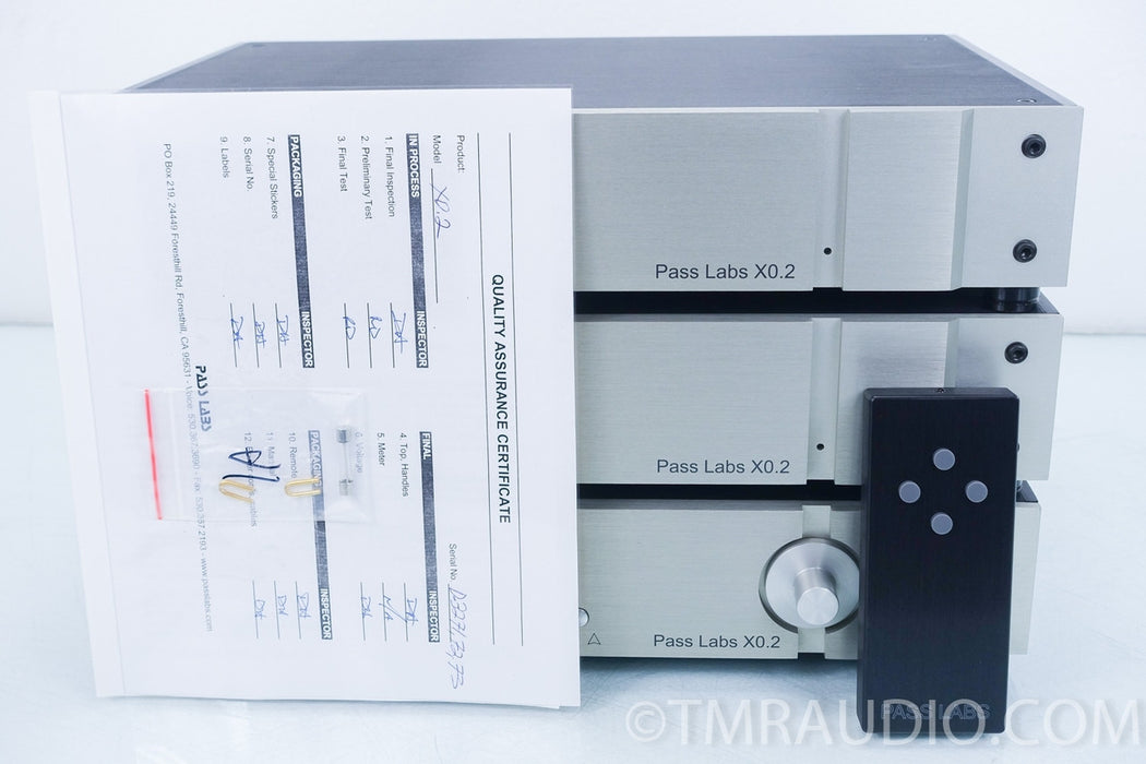 Pass Labs X0.2 Stereo Preamplifier in Factory Box