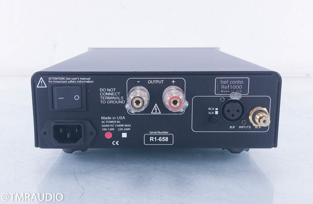 Bel Canto Ref 1000 Mono Power Amplifier
