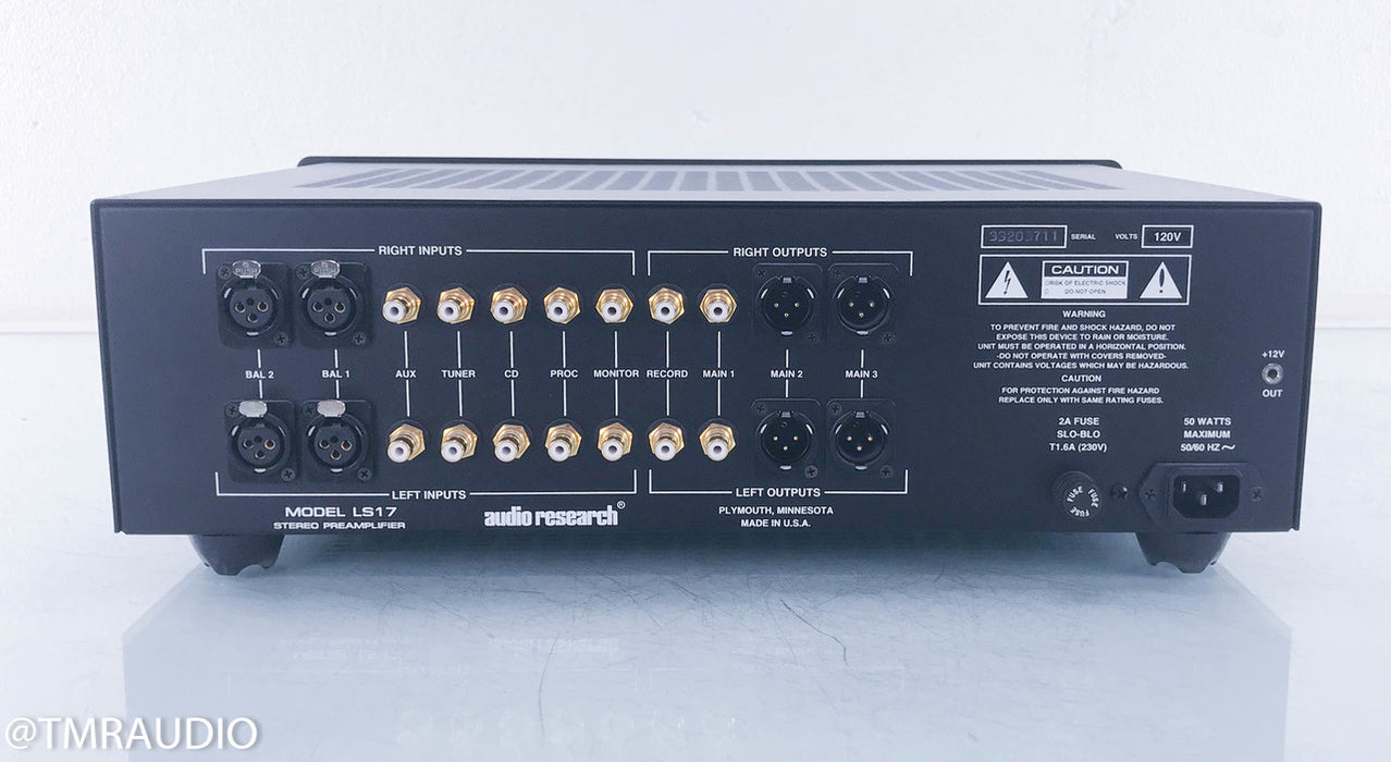 Audio Research LS17SE Tube Stereo Preamplifier