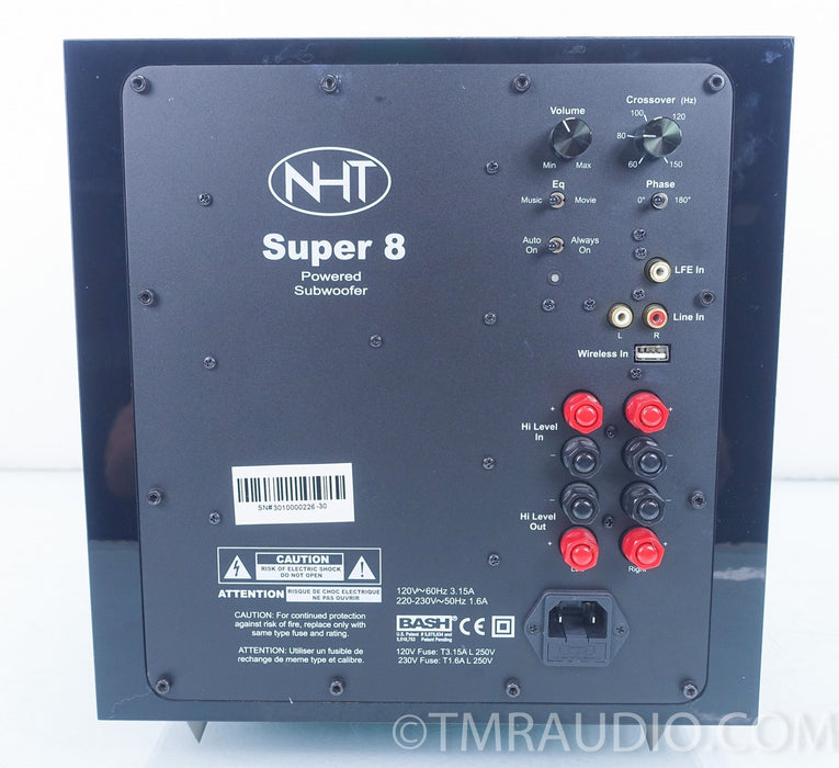 NHT Super 8 Powered Subwoofer in Factory Box