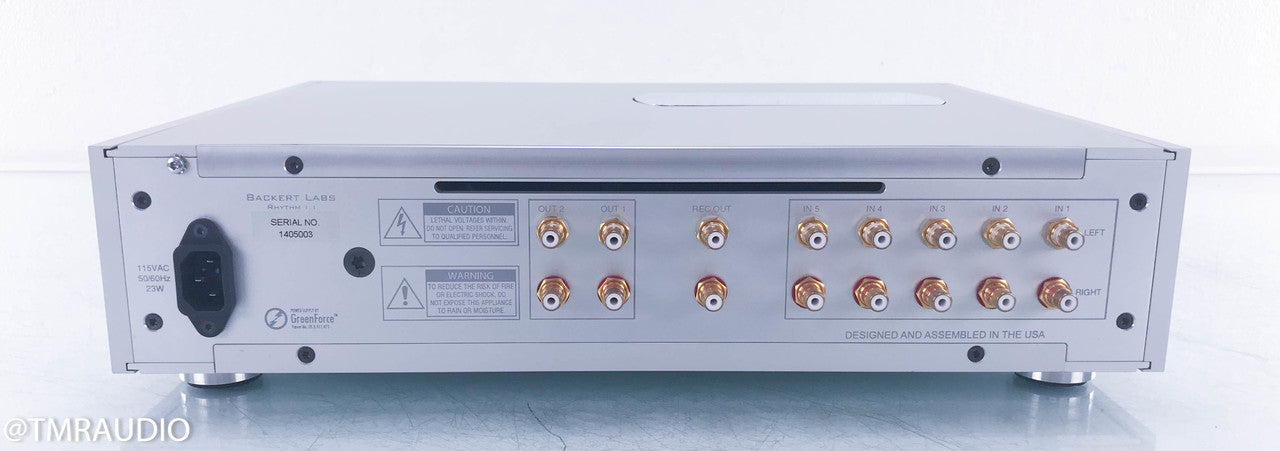 Backert Labs Rhythm 1.1 Stereo Tube Preamplifier