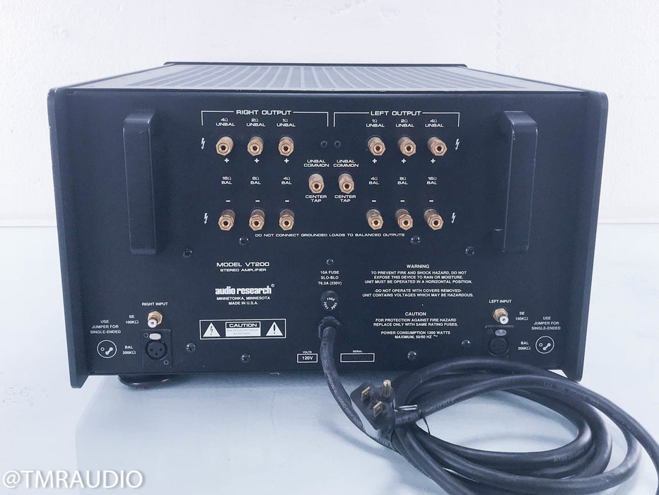 Audio Research VT200 Stereo Tube Power Amplifier