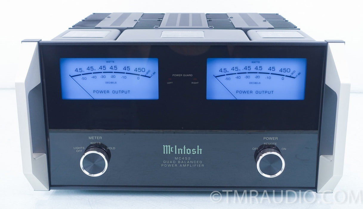 McIntosh MC452 Power Amplifier in Factory Box (6 mos old)