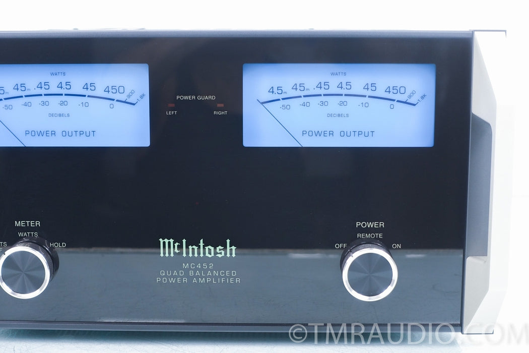 McIntosh MC452 Power Amplifier in Factory Box (6 mos old)