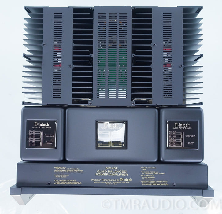 McIntosh MC452 Power Amplifier in Factory Box (6 mos old)
